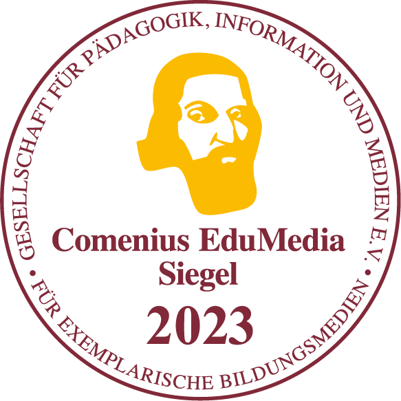 Jugend und Finanzen Comenius-EduMedia-Siegel 2022 für das Schulserviceportal "Jugend und Finanzen"